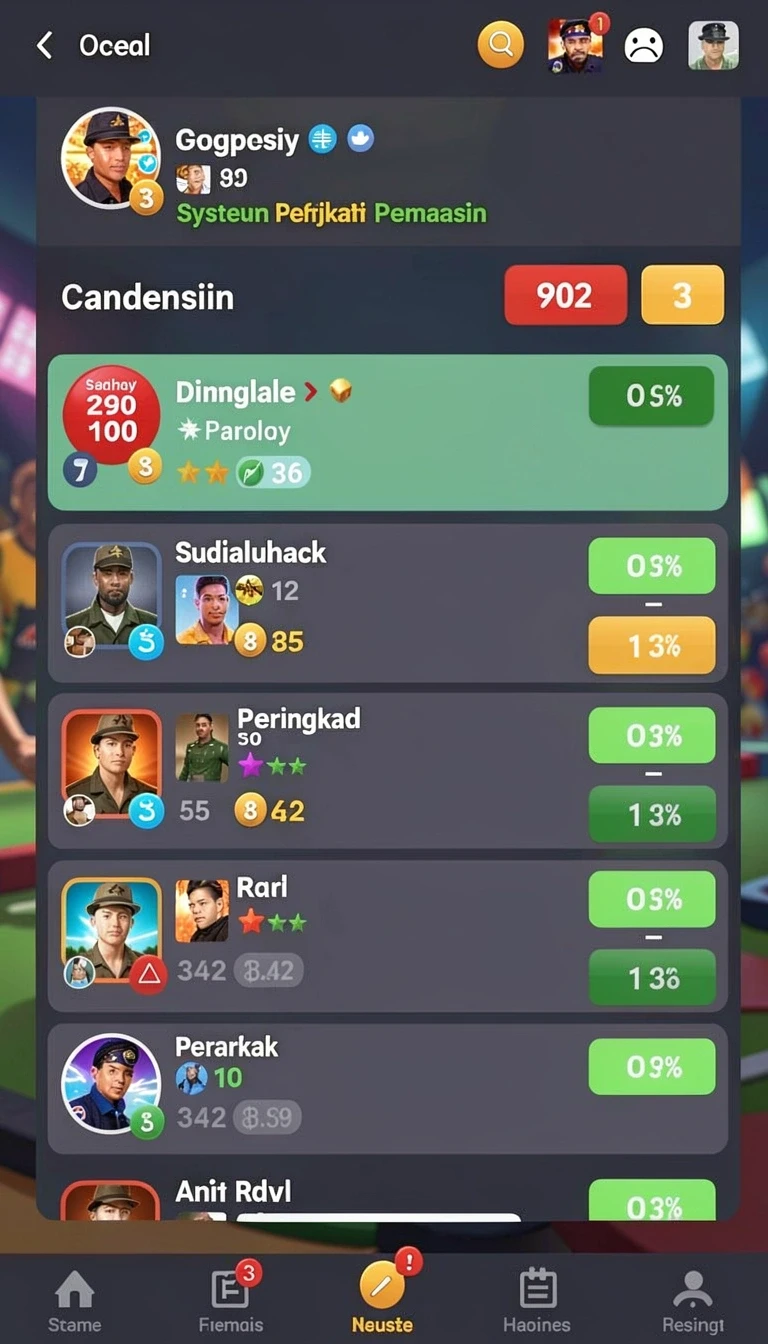 Cuplikan layar menu unduhan jekpot88 untuk perangkat Android